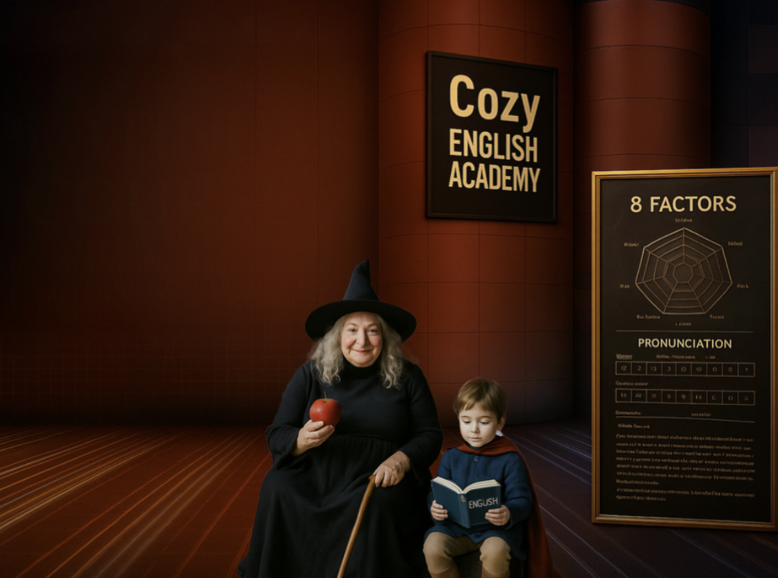 English Brain Illustration